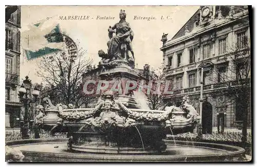 Cartes postales Marseille Fontaine Estrangin