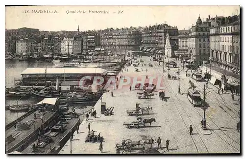 Cartes postales Marseille Quai de la Fraternite