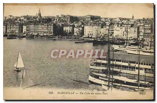 Cartes postales Marseille Un Coin du Vieux Port