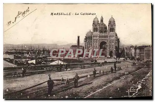 Cartes postales Marseille La Cathedrale