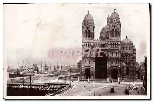 Cartes postales Marseille La Cathedrale