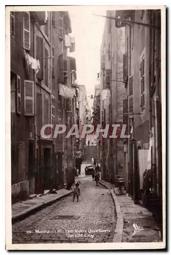 Cartes postales Marseille Les Vieux Quartiers