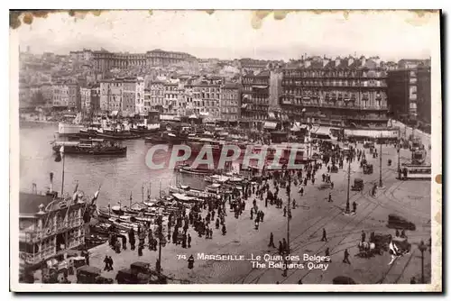 Cartes postales Marseille Le Quai des Belges