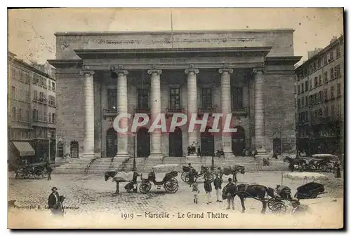 Cartes postales Marseille Le Grand Theatre