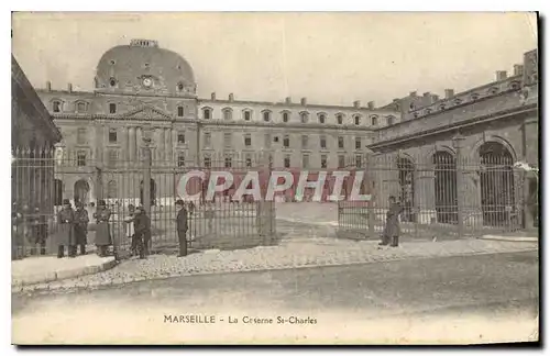 Cartes postales Marseille La Caserne St Charles