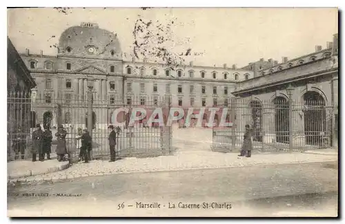 Cartes postales Marseille La Caserne St Charles