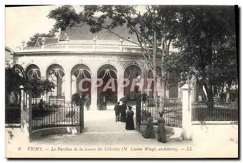 Ansichtskarte AK Vichy Le Pavillon de la Source des Celestins