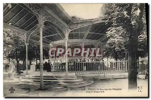 Cartes postales Vichy La Source de l'Hopital Vue d'ensemble