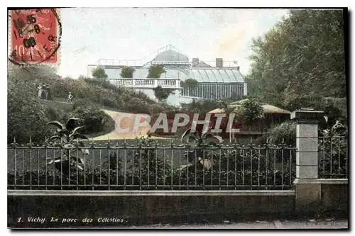 Cartes postales Vichy Le Parc des Celestins