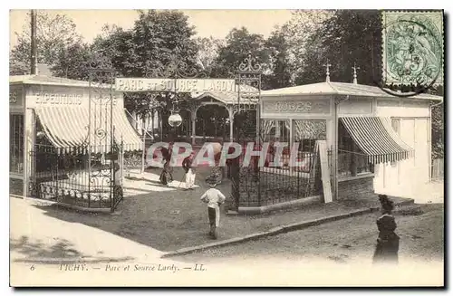Cartes postales Vichy Parc et Source Lardy