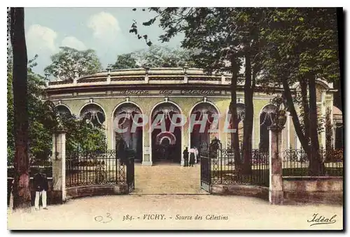 Cartes postales Vichy Source des Celestins