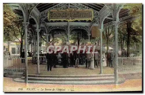 Cartes postales Vichy La Source de l'Hopital