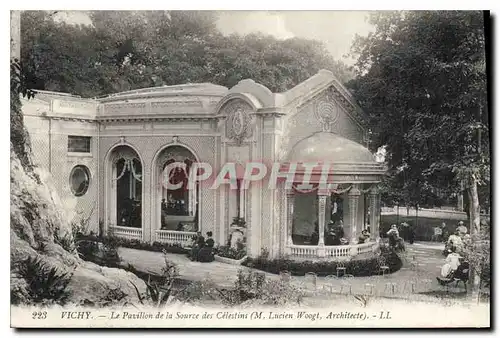Cartes postales Vichy Le Pavillon de la Source des Celestins