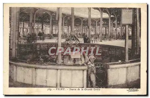 Cartes postales Vichy Source de la Grande Grille