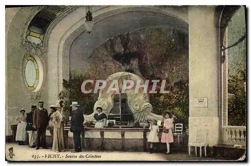 Cartes postales Vichy Source des Celestins