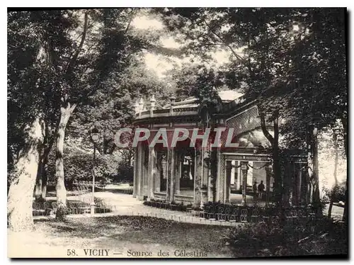 Cartes postales Vichy Source des Celestins