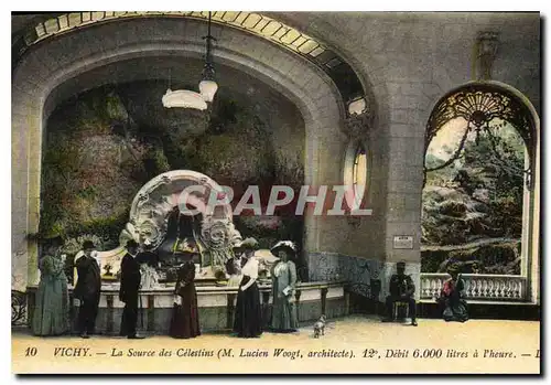 Cartes postales Vichy La Source des Celestins