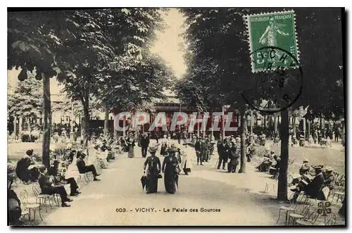 Cartes postales Vichy Le Palais des Sources