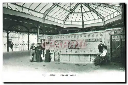 Cartes postales Vichy Source Lucas