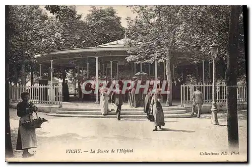 Cartes postales Vichy La Source de l'Hopital