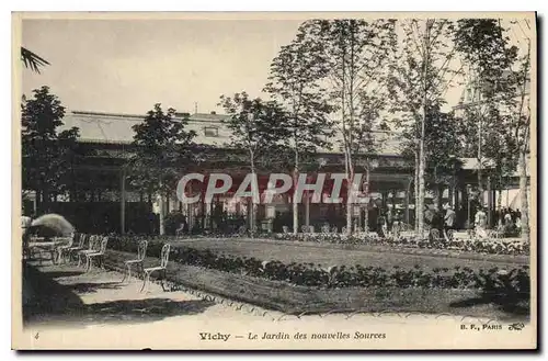 Cartes postales Vichy Le Jardin des nouvelles Sources