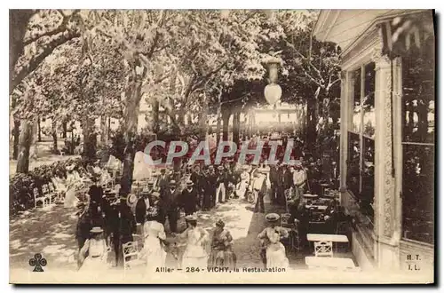 Cartes postales Vichy La Restauration