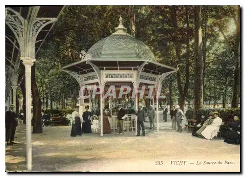 Ansichtskarte AK Vichy La Source du Parc