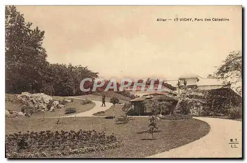 Cartes postales Vichy Parc des Celestins