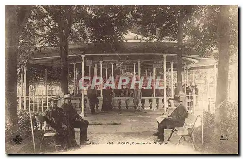 Cartes postales Vichy Source de l'Hopital