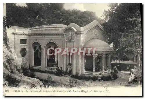 Cartes postales Vichy Le Pavillon de la Source des Celestins