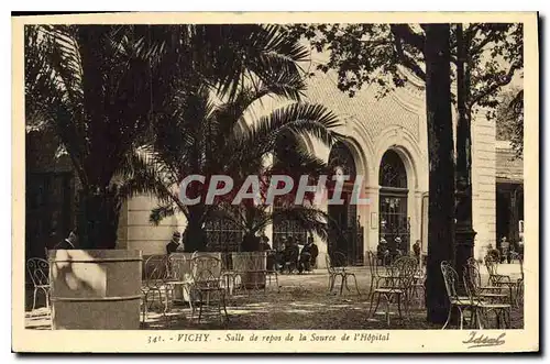 Cartes postales Vichy Salle de repos de la Source de l'Hopital