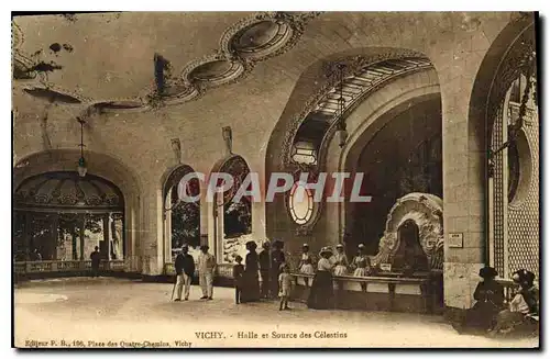 Cartes postales Vichy Halle et Source des Celestins