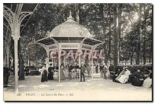 Ansichtskarte AK Vichy La Source du Parc