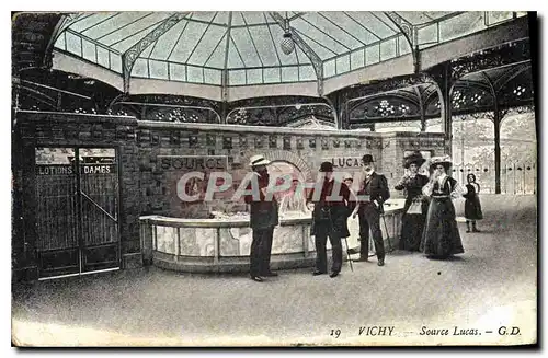 Cartes postales Vichy Source Lucas