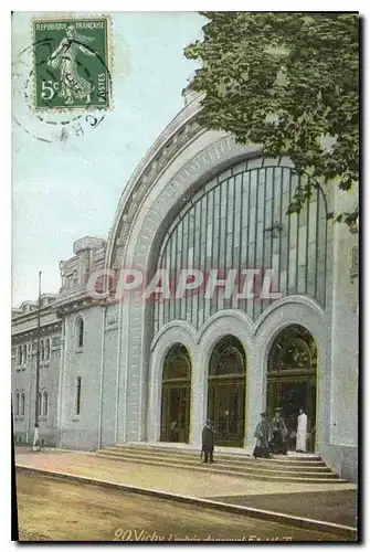 Cartes postales Vichy L'entree du nouvel etablissement thermal