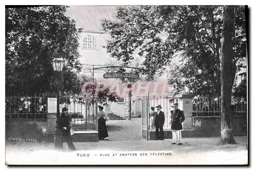 Cartes postales Vichy Parc et Sources des Celestins