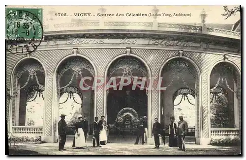 Cartes postales Vichy Source des Celestins