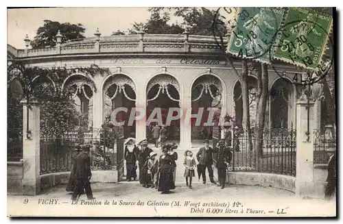 Cartes postales Vichy Le Pavillon de la Source des Celestins