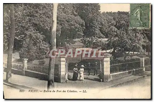 Cartes postales Vichy Entree du Parc des Celestins