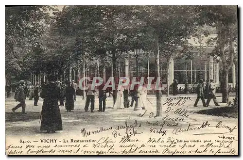 Cartes postales Vichy La Restauration