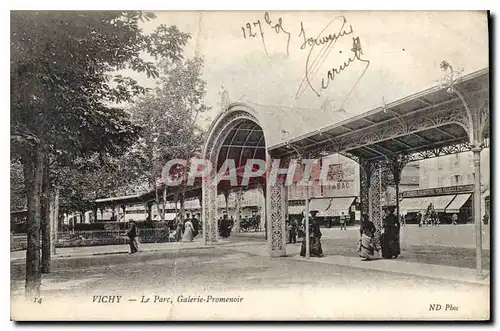 Ansichtskarte AK Vichy Le Parc Galerie Promenoir