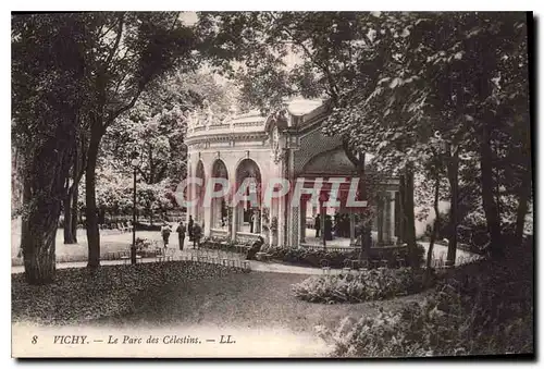 Cartes postales Vichy Le Parc des Celestins