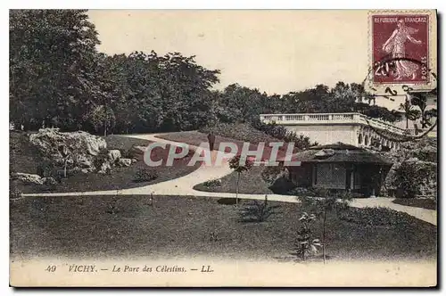 Cartes postales Vichy Le Parc des Celestins