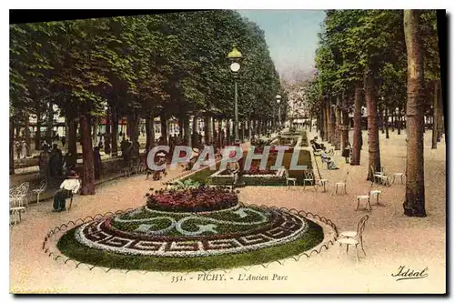 Cartes postales Vichy L'Ancien Parc