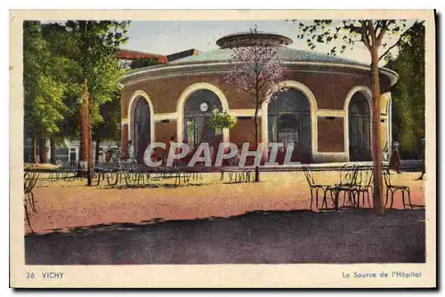 Cartes postales Vichy La Source de l'Hopital