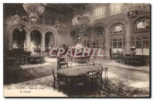 Ansichtskarte AK Vichy Salle de Jeux du Casino