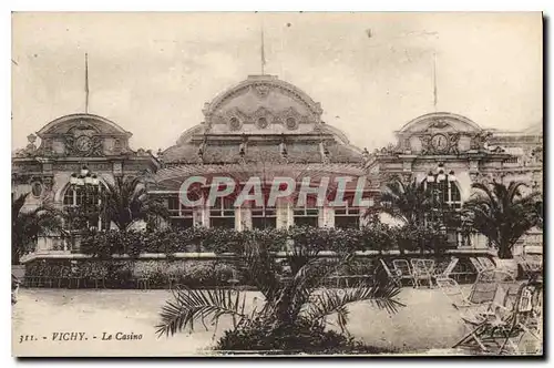 Cartes postales Vichy Le Casino