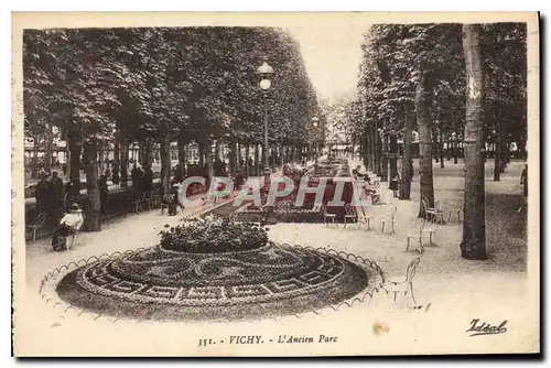 Cartes postales Vichy L'Ancien Parc