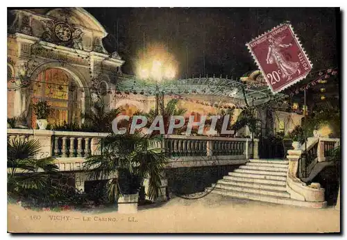 Cartes postales Vichy Le Casino