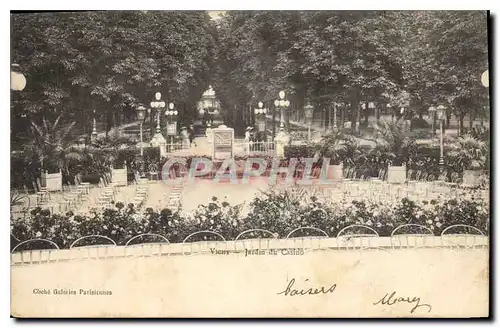 Cartes postales Vichy Jardin du Casino